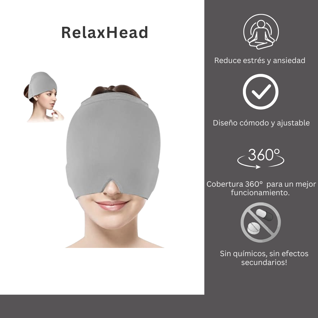 RelaxaHead (GORRO PARA MIGRAÑA)