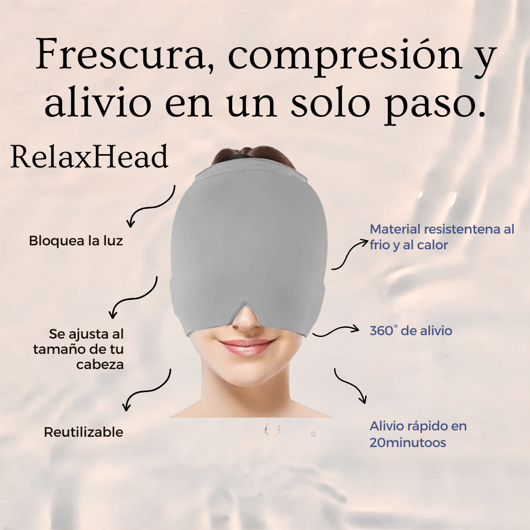 RelaxaHead (GORRO PARA MIGRAÑA)