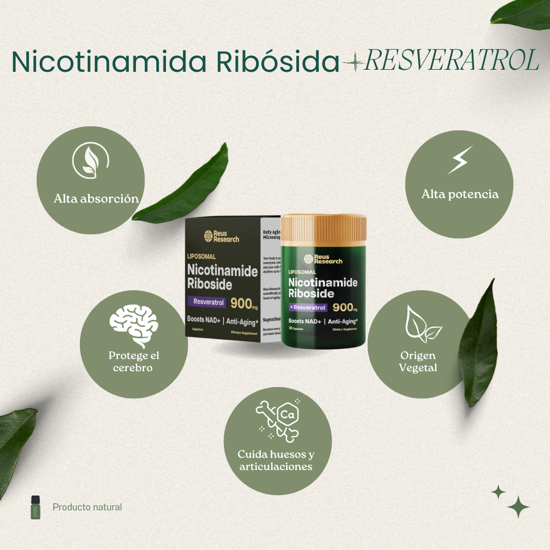 RESVERATROL+NAD  FRASCO X80